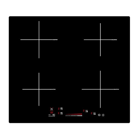Cocina inducción de 4 quemadores